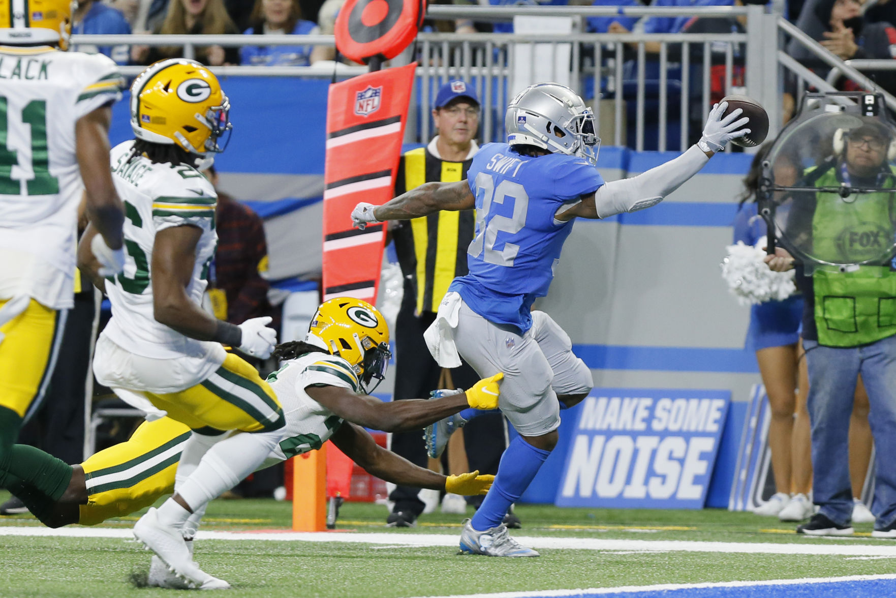 Packers Lions Football